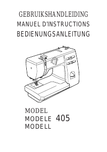 Bedienungsanleitung Janome 405 Nähmaschine