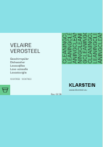 Bedienungsanleitung Klarstein 10047459 Geschirrspüler