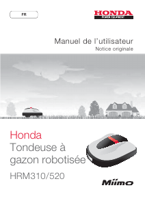Mode d’emploi Honda HRM310 Miimo Tondeuse à gazon