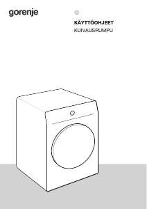 Käyttöohje Gorenje DG69BP Kuivausrumpu