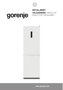 Brugsanvisning Gorenje NRK619E6W4B Køle-fryseskab