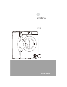 Käyttöohje Gorenje WG2P114A22 Pesukone