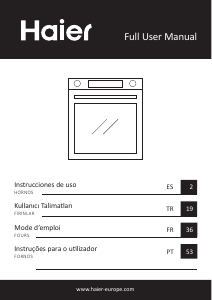 Manual Haier HWOS2BFA2H4A Forno