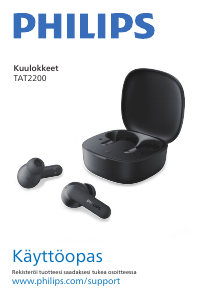 Käyttöohje Philips TAT2200WT Kuuloke
