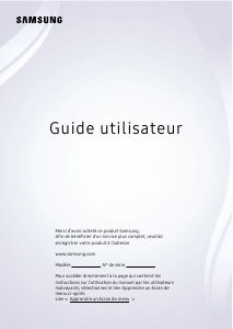 Mode d’emploi Samsung UE43CU8500U Téléviseur LED