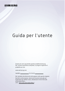 Manuale Samsung UE75U8020FU LED televisore