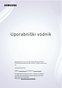Priročnik Samsung UE85U8072HU LED-televizor