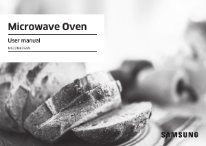 Manual Samsung MG22M8254AK Microwave