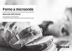 Manuale Samsung MG22M8254AK Microonde