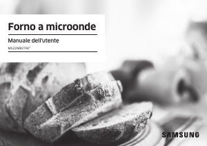Manuale Samsung MG22M8274CT Microonde