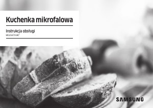 Instrukcja Samsung MG23A7318CK Kuchenka mikrofalowa