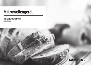 Bedienungsanleitung Samsung MG30T5068UC Mikrowelle