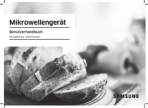 Bedienungsanleitung Samsung MS22M8254AK Mikrowelle