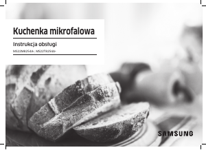 Instrukcja Samsung MS22M8254AK Kuchenka mikrofalowa
