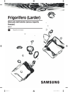 Manuale Samsung BRR29610EWW Frigorifero
