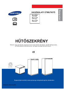 Használati útmutató Samsung RA15CCSWQN Hűtőszekrény