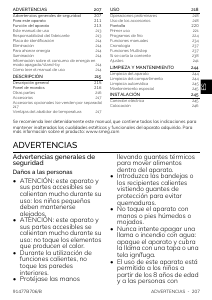 Manual de uso Smeg SBC4604WNR1 Abatidor de temperatura