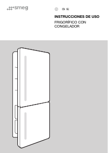 Manual de uso Smeg C875TND Frigorífico combinado