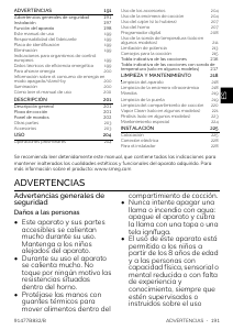 Manual de uso Smeg A90I001PX Cocina