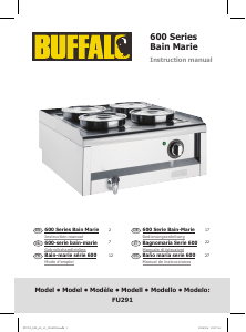 Bedienungsanleitung Buffalo FU291 Bain Marie