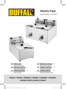 Mode d’emploi Buffalo CU624 Friteuse