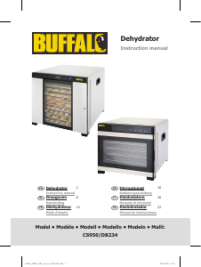 Mode d’emploi Buffalo DB234 Déshydrateur