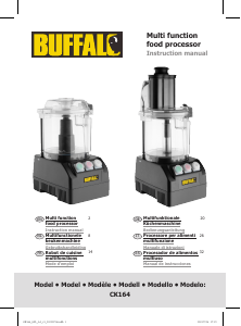 Bedienungsanleitung Buffalo CK164 Küchenmaschine