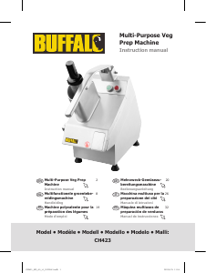 Bedienungsanleitung Buffalo CH423 Küchenmaschine