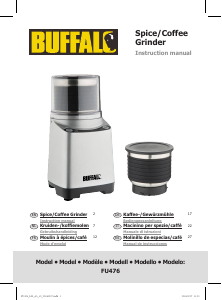 Bedienungsanleitung Buffalo FU476 Küchenmaschine