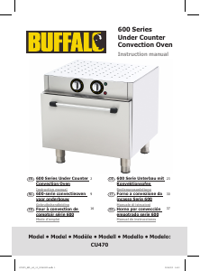 Manuale Buffalo CU470 Forno