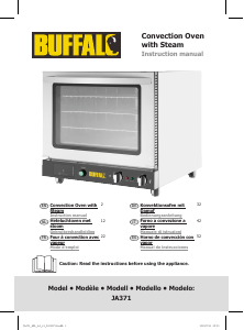 Manuale Buffalo JA371 Forno