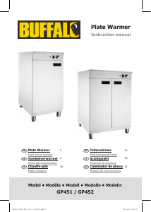 Mode d’emploi Buffalo GP451 Chauffe assiettes