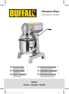 Mode d’emploi Buffalo FU138 Robot sur socle