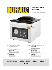Bedienungsanleitung Buffalo HT497 Vakuumierer