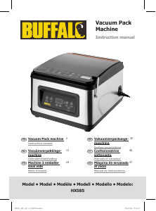 Bedienungsanleitung Buffalo HX585 Vakuumierer