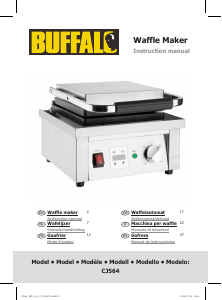 Mode d’emploi Buffalo CJ564 Gaufrier
