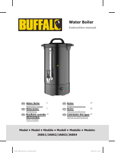 Bedienungsanleitung Buffalo JA862 Wasserspender