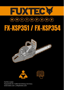 Bedienungsanleitung Fuxtec FX-KSP351 Kettensäge