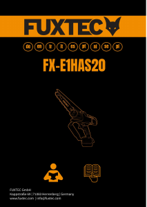 Bedienungsanleitung Fuxtec FX-E1HAS20SET Kettensäge