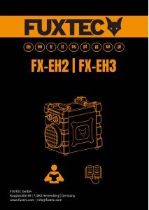 Manual de uso Fuxtec FX-EH2 Calefactor