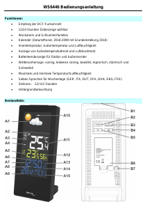 Manual Technoline WS 6446 Weather Station