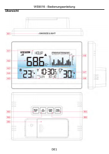 Manual Technoline WS 9016 Weather Station