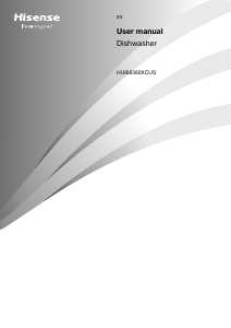 Bruksanvisning Hisense HUI66360XCUS Diskmaskin