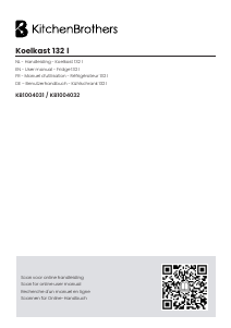 Bedienungsanleitung KitchenBrothers KB1004031 Kühlschrank