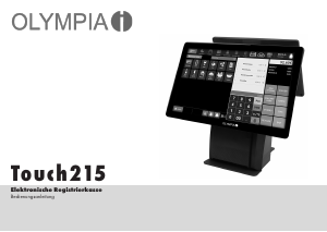 Bedienungsanleitung Olympia T215DK POS-Terminal