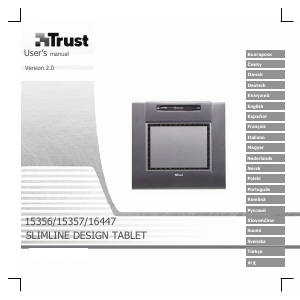 Brugsanvisning Trust 15356 Slimline Design Tegneplade