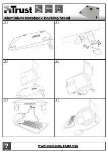 Manual Trust 16265 Cooler-stand laptop