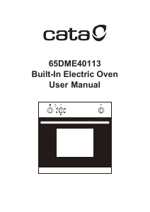 Handleiding Cata 65DME40113 Oven