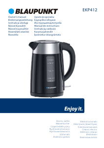 Rokasgrāmata Blaupunkt EKP412 Tējkanna