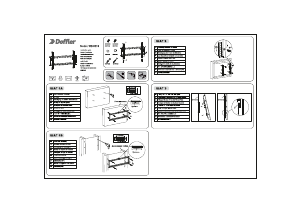 Manual Doffler WB 8318 Suporte de parede